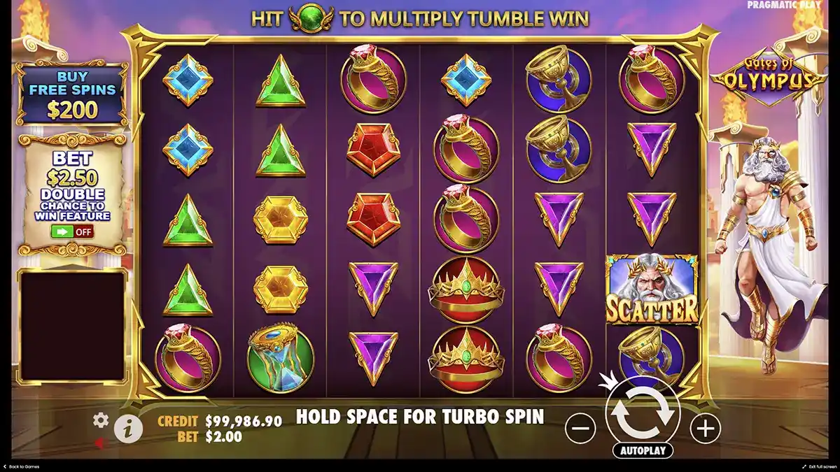 Spiele Gates of Olympus 1000 auf deinem Handy mit der App